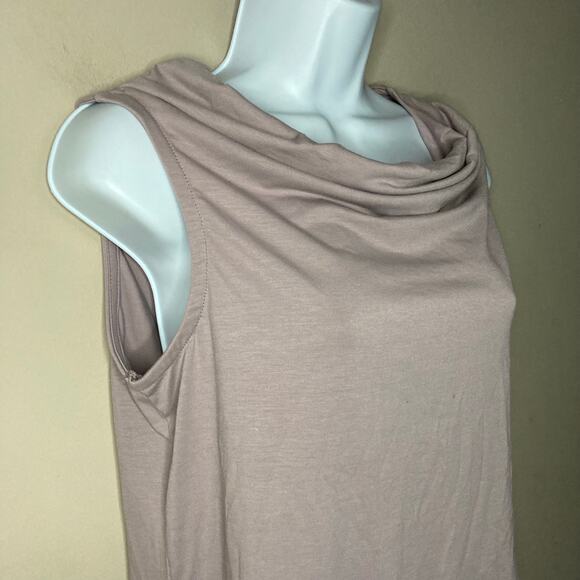 Bluffworks Threshold Cowl Neck Top Misty Mauve In Standard Fit Size S Small NWT - Picture 4 of 13